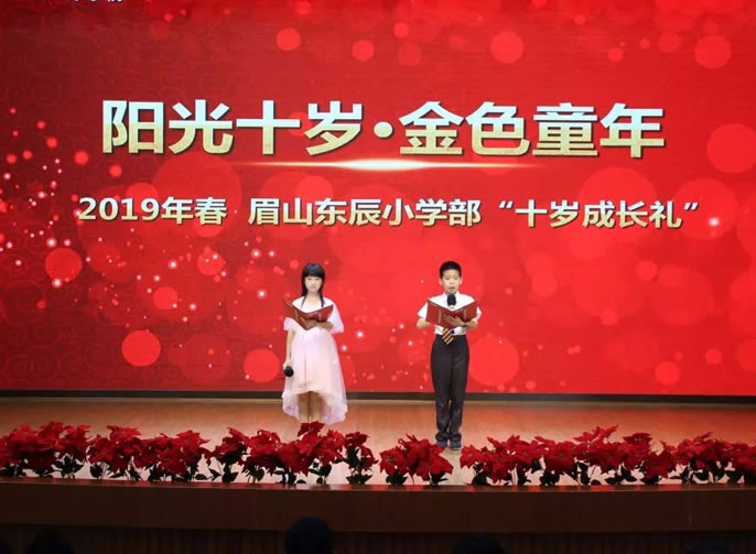 【眉山東辰】陽光十歲·金色童年|眉山東辰小學(xué)“我們十歲了！”十歲成長禮主題活動